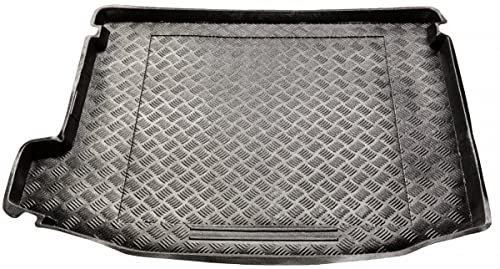 Alfombrilla protectora Bandeja de maletero a medida PVC 3D para Renault Megane 1 (I) Break 1999-2002 versión con un hueco en la costa izquierda
