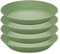Tiefer Teller 24 cm 4er-Set CONNECT PLATE Suppenteller Kunststoff Grün Koziol