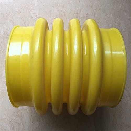 Neue 1 Stücke Gelb Polyurethan Jumping Jack Faltenbalg Stiefel 17,5 cm for Stampfer Verdichter Tamper for Elektrowerkzeuge Zubehör