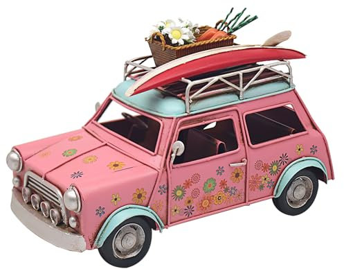 Lesser & Pavey Vintage-Auto-Blumenregal Ornamente für Vintage-Raumdekoration und Heimdekoration, Vintage-Dekorationen, Geschenke für Männer und Frauen, schöne dekorative Wohnaccessoires