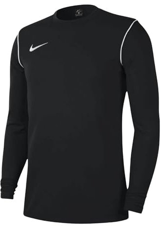 Nike FJ3004-010 M NK DF PARK20 Crew TOP R Sweatshirt Men's Black/White/White Size M