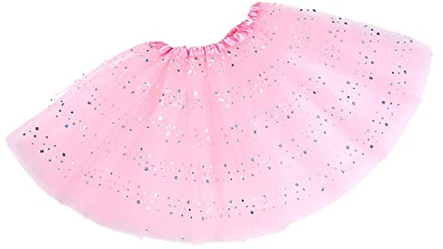 Tutu Tulle Skirt Petticoat Underskirt 2023 Kleiner runder Punktrock mit Pailletten-Bildschirm Tutu-Rock für Erwachsene, Puffrock, Performance-Kleid, Tanzrock Faltenrock Maxirock Sheer Tutu Tüll Rock