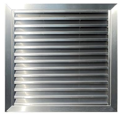 Cubierta de rejilla de ventilación de acero inoxidable 300x300 12x12 pulgadas Cubierta de rejilla de ventilación Cubierta de ventilación de metal.(350 * 350mm)