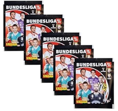 Panini Bundesliga Österreich Sticker 2024/25 / 5x Stickertüten