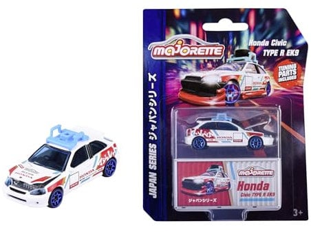 Majorette Japan Deluxe Honda Civic Type R EK9