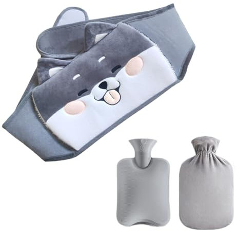 Bouillotte Ceinture Ventre, Bouillotte Eau Chaude Peluche, Bouillotte Ceinture Pvc, Bouillotte Regles Douloureuses Pour Taille, Dos, Blessures Sportives