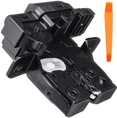 ZAMDOE 90502-2DX0A Serrure de Coffre Hayon Electrique Loquet pour Nissan Micra MK III K12 et Qashqai J10 JJ10 Tiida C11 C12 SC11 SC11X 2003-2016 Berline SUV Pièces de Rechange Serrure de hayon