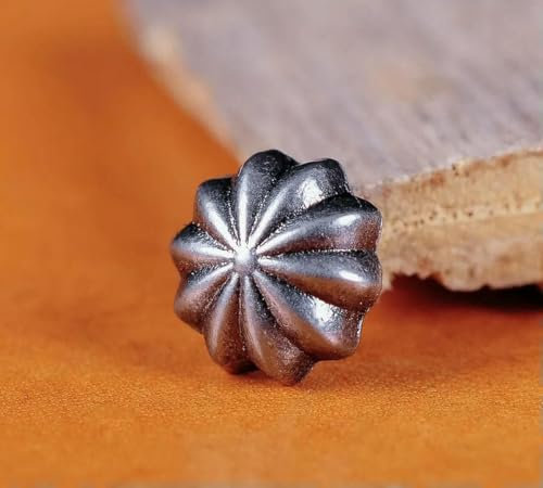 60 remaches plateados con forma de calabaza, cierres a presión para bolsos, bolsos, vaqueros, etc.