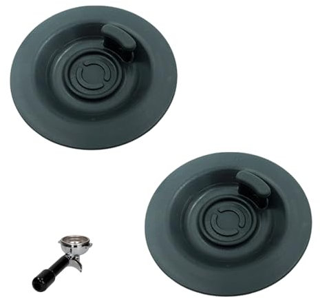 2 Stück Reinigungsscheibe Cleaning Disc für Breville/Sage Reinigungstabletten Sage Barista Express Touch Impress Siebträgermaschine Siebträger Filter Kompatibel Espresso Backflush Espressomaschinen