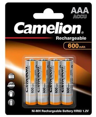 4 Stück Camelion AAA Micro Akku 600mAh
