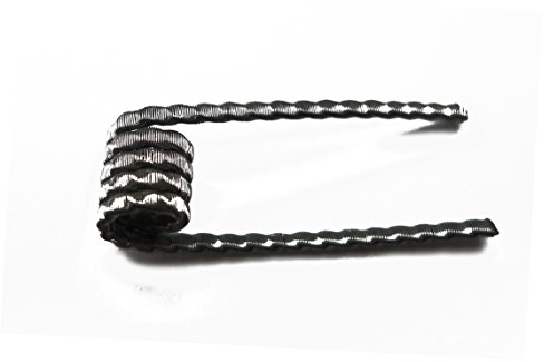 10x Coil vorgewickelte Fertigcoils Widerstand Draht KA1 Ni80 316L Selbstwickler Ohm Draht Wicklung Subohm Wickeldraht (10x Fused Twisted Coil, KA1 0,43 Ohm)