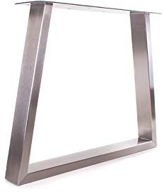 KTC Tec Tischgestell Edelstahl TU 100x40 Trapez 900 Untergestell Tischuntergestell 1 STK