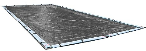 Pool Mate 402040R-PM Mesh Winter Bodenabdeckung 6,1 x 12,2 m Pool, 3. Grau/Schwarz