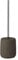 blomus -SONO- WC-Bürste aus Keramik / Kunststoff, Tarmac, WC-Garnitur, Soft-Touch, hygienisch, freistehende Toilettenbürste & Halter Badaccessoire (H / B / T: 39 x 11 x 11 cm, Tarmac, 69155)