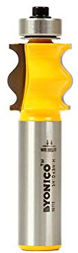 Yonico 16115 3/4-Inch Picture Frame Molding Router Bit 1/2-Inch Shank