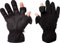 Easy Off Gloves Handschuhe zum Angeln, Skifahren und Fotografieren, Fingerspitzen mit gefalteten Magneten (Medium EU 9)