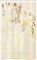 ABAKUHAUS Beige Tenda da Doccia Stalla Antique Vintage Ornament, Set per Il Bagno in Tessuto con Ganci, 120 cm x 180 cm, Beige Giallo