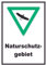 HB-Druck Naturschutzgebiet Schild A4 (210x297mm)