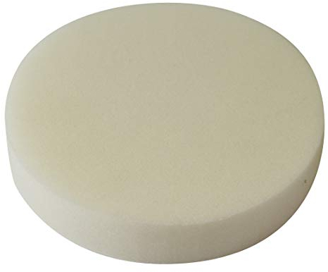 TECMIX Polierschwamm weich Ø 180 mm – Klettaufnahme für Poliermaschinen | Für Finish & Glanzpolitur | Autopolitur & Lackpflege | Sanft & oberflächenschonend