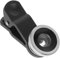 iplusmile Lens for Phone Camera 3 in 1 Phone Camera Lens Kit, 180° Fisheye Lens & 0.67 Lens & Macro Lens, Compatible for Iphone 6s/7/8/x (Silver) Mobile Phone Camera Lens