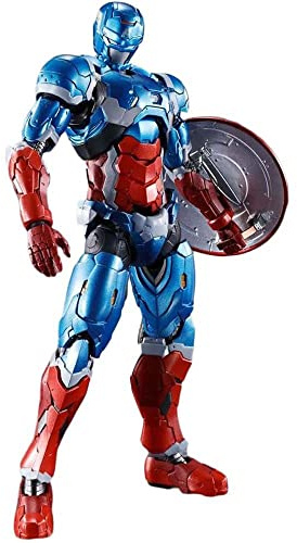Figur SH Figuarts Captain America Tech-On Los Vengadores Avengers Marvel 16cm