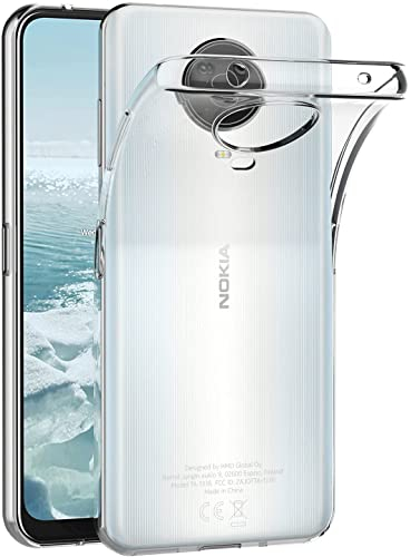 MaiJin Hülle für Nokia G10 / Nokia G20 (6,52 Zoll) Crystal Clear Durchsichtige Backcover Handyhülle TPU Case