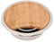 Lavabo évier en acier inoxydable 304 avec lavabo rond en bois massif pour yacht RV Φ360 * 120mm (GR 531D) (surpoids) (surdimensionné) ,Série VR , Pièces détachées pour camping car