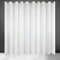 Eurofirany Lucy Voile Gardine Vorhang mit Ösen - 1 STK. Transparent Gardine Leinenoptik Durchsichtig Einfarbige für Schlafzimmer Wohnzimmer Kinderzimmer, Weiß, 250.00 x 350.00 cms