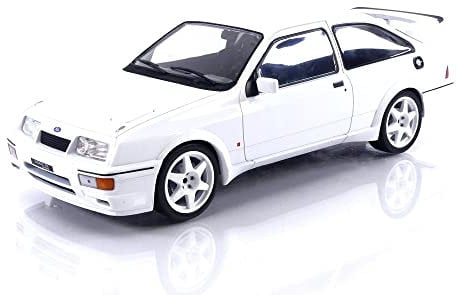 Ixo Modellauto Auto 1:18 Hoch detailliert und realistisch Weiß 1988 Ford Sierra RS Cosworth 1:18 IXO MODEL 18CMC121 für Kinder (alle Geschlechter)