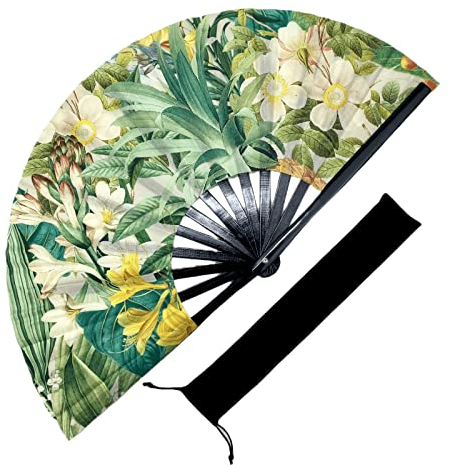 Eastern Wind Chinesischer Großer Bambus fächer Handfächer Faltfächer (Hochsommer)
