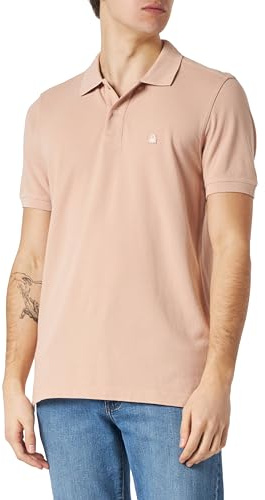 United Colors of Benetton Herren Poloshirt M/M 3089J3179 Polohemd, Dunkles Puder, 04 W, Large