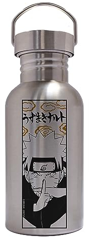 ABYstyle - NARUTO SHIPPUDEN Gourde Métal Naruto Jutsu 500 ml