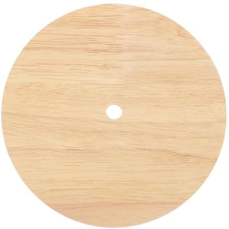 OSALADI Base De Lampe Bois Ronde Pour Éclairage Led Support Stable Pour Création De Lampe De Bureau Et Décoration Intérieure