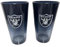 Las Vegas Raiders NFL Pint Gläser Glas Set 2er-Set 475 ml