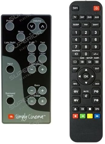Ersatz Fernbedienung für JBL ESC-XCITE - ESC333 - ESC340 | ESC360 Simply Cinema