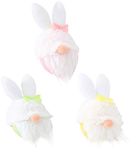 Zwerge Wohndekoration Plush Faceless Gnomes Plüschweiche gesichtslose GNOME Zwerge Anhänger hängende Baumpuppe Osterdekoration Wohnkultur OsternWichtel Tischdekoration Deko (Multicolor, One Size)