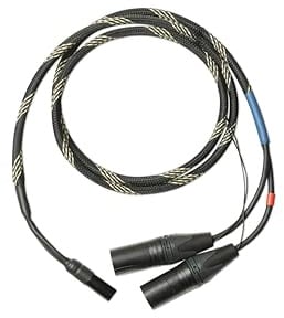 Pro-Ject Audio Systems Connect it Phono DS miniXLR/XLR, Phonokabel mit OFC-Kupferleiter und versilberten Steckern, 1,23m