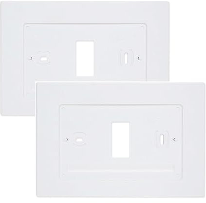 F61-2663 Placca da parete per termostato programmabile Sensi Wi-Fi, controllo manuale, bianco (5)
