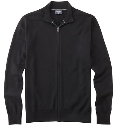 OLYMP Herren Sweatjacke Regulär 533766 | Jacke, Rippbündchen, Regular Fit, 100%Schurwolle