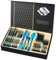 Blue Cutlery Set, 24 Piece Stainless Steel Flatware Silverware Set with Fine Mirror Finish, and Dishwasher Safe Blue Utensil Set with High-End Gift Box Including Knife Fork Spoon for 6 People