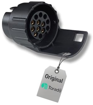 Torado Anhänger Adapter 13 auf 7 Polig Stecker Adapter Anhängerstecker alt auf neu Anhänger Zubehör Hänger Adapter