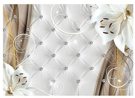 KunstLoft Tapete 'Morning Lilies' 150x105cm Fototapete modern