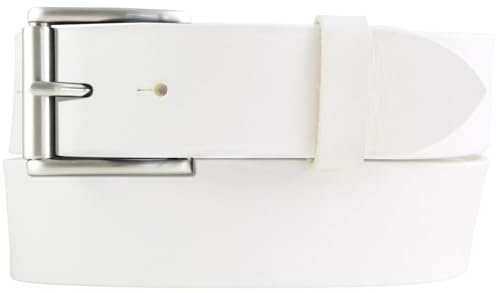BELTINGER Jeans-Gürtel mit Rollenschnalle aus Vollrindleder 4 cm | Hochwertiger Leder-Gürtel für Herren 40mm | Herren-Gürtel made in Italy