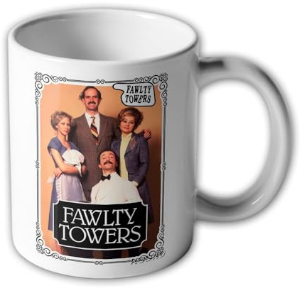 Tasse Fawlty Towers Britcom Hotel 70s Kult Serie Becher#44754