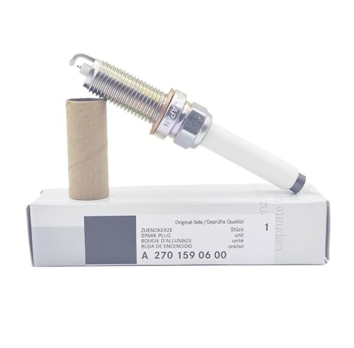 FWRCCMJ 4PCS A2701590600 0041596803 Dual Iridium Zündkerze W176 W204 W212 S204 S207 W242 W205 M272 M271 X156