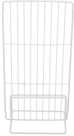Alipis Freezer Organizer Divider Wire Shelf 17x36cm Iron Refrigerator Partition Board for Commercial Freezers and Display Fridges, Single-Sided Storage Rack for Supermarkets and Ice Cream Shops