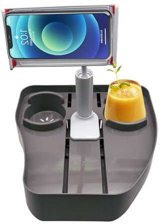 Onlynery Porte-Téléphone pour Piscine | Plateau pour Spa Extérieur,Porte-Gobelet Multifonction pour Boissons Collations Plage Piscine Maison