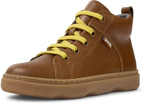 Camper Boys' Kiddo K900189 Ankle Boot, Medium Brown 025, 3.5 UK