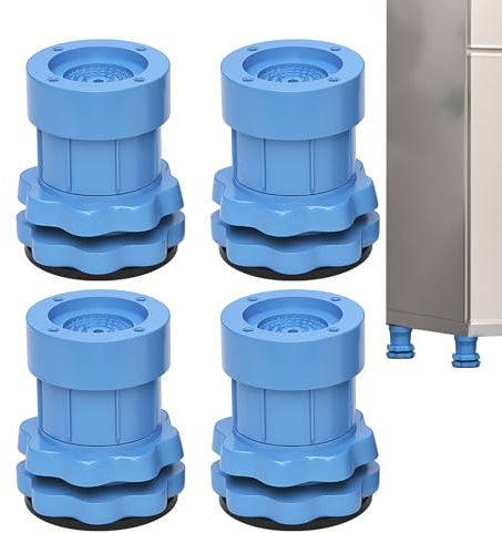 Support anti-vibration pour machine à laver, a a avec amortisseur | amortisseur des vibrations avec poignée de bande de roulement, cou