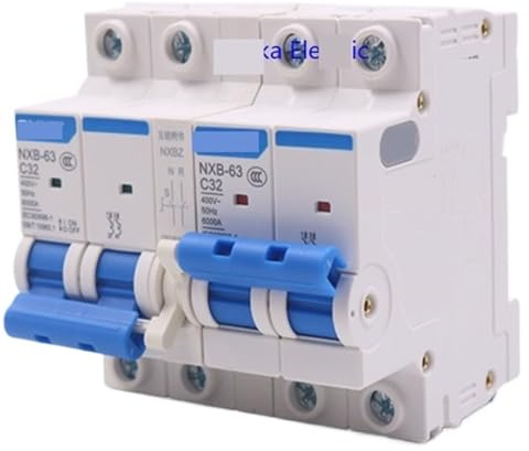 Disjoncteur NXB-63 220 V CA 6 A, 10 A, 16 A, 20 A, 25 A, 32 A, 40 A, 50 A, 63 A(4P,50A)